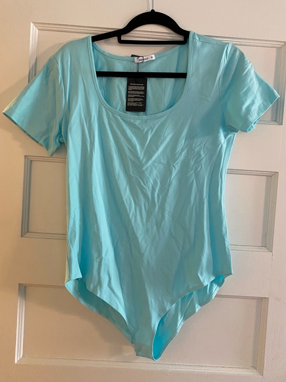 Scoop Neck Short Sleeve Bodysuit NWT